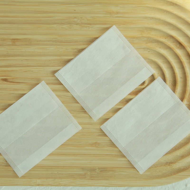 ODM High Quality Tea Bag Pack Manufacturers –Biodegradable Reverse Folding Corn Fiber Empty Tea Bag – WISH detail pictures
